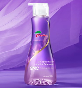 Détergent à <span class=keywords><strong>lessive</strong></span> liquide spécialisé Rayshine Eco-friendly GMC Silk avec parfum floral pour l'entretien des vêtements, flacon pompe en plastique de 500 g - Product Image 5