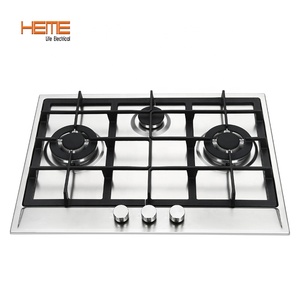 BSCI CE UKCA Electronic Ignition Gas Burner Cooktops with Built-in Installation - Product Image 1