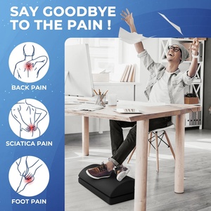 Tùy chỉnh thiết kế Văn Phòng Chân phần còn lại cho dưới bàn có thể điều chỉnh chân phần còn lại đệm Ergonomic Bộ nhớ bọt chân phần còn lại - Product Image 4