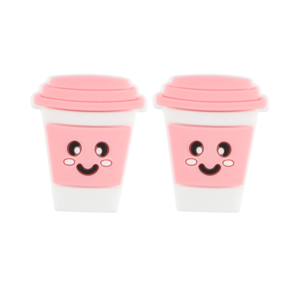 Tasse à café Perle focale Rose Bonbon SA159