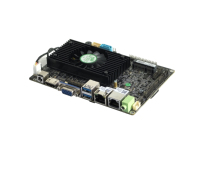2025 ELSKY murah 3.5 inci 4K Motherboard Onboard DDR4-4GB RAM Core I3-6100U Dual Core 2.3GHz prosesor untuk Industri 4.0