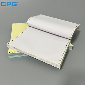 Factory Direct Pallet Jumbo Roll Carbonless <b>Paper</b> Sheets NCR <b>Paper</b> Bank Statement Roll for Business Form Stock Supply - Product Image 1