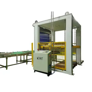 Automatic Packaging Line for Food Empty Iron Lid Glass Bottles Palletizer Filled Tin Cans Depalletizer Machine