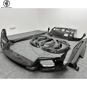 Piezas de Auto Estilo OEM, Fibra de Carbono Seca, Tejido Twill Brillante, para Kit de Parachoques Purosangue, Alerón Delantero, Difusor Trasero - Product Image 4