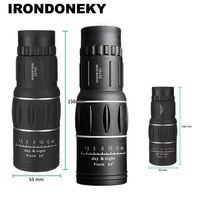 Monoculaire haute définition IRONDONKEY avec prisme BAK4, format de poche portable pour les activités de plein air