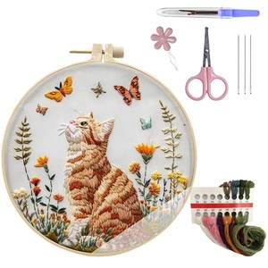 Kit de Broderie DIY Père Noël et Renne pour Décoration de Noël, Idéal pour Débutants en Point de Croix - Offre Spéciale - Product Image 5
