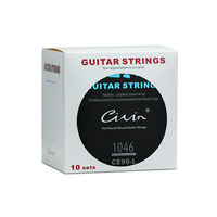Custom 1046 High Carbon Steel Anti-rust Electric Guitar 6 Strings Nickel Alloy Wound Custom Logo