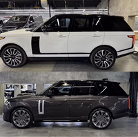Kit Carrosserie de Mise à Niveau pour Land Rover Vogue 2013-2017 L405, Kit Carrosserie de Restylage 2023 Vogue L460, Accessoire Automobile Capot et Pare-chocs