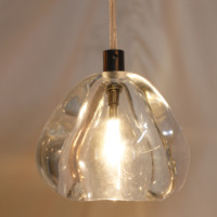 Lustre suspendu en cristal K9 moderne YH en forme de goutte de pluie pour îlot de cuisine, salle à manger, lustre LED pour plafond, éclairage pour la maison