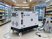 POWER Engines Ricardo Weichai Offener Leiser Dieselgenerator, 20kVA 25kVA 30kVA 40kVA 50kVA Autostart 110V/220V Generator