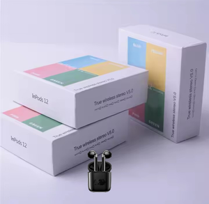 Audífonos Inalámbricos <span class=keywords><strong>Inpods</strong></span> 12 HiFi, Nuevos <span class=keywords><strong>Auriculares</strong></span> con Reducción de Ruido, Chipset JL, Control Táctil, Función Impermeable, Indicador LED de Batería - Product Image 6