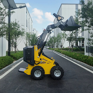 High-Quality Skid Steer Loader Gasoline Engine With Hengli Hydraulic Components <b>Compact</b> Construction Machine Short Turning Radiu - Product Image 1