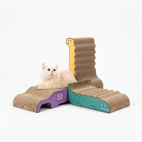 Planche à gratter de haute qualité papier ondulé matériel animal ensemble chat