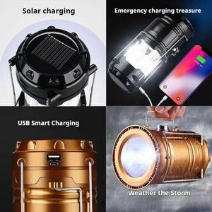 Linterna Solar Súper Brillante para Camping 2026 |   Linterna Impermeable y Banco de Energía para Aventuras al Aire Libre - Product Image 5