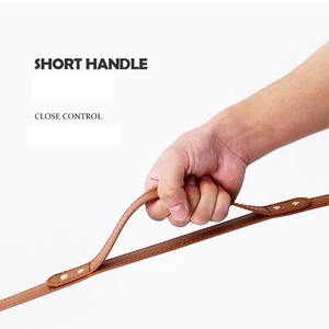 Tali Kekang Dada Leher Anjing, Tali Kulit PU Dapat Dicuci Ramah Lingkungan Dapat Disesuaikan Tali Dada Anjing - Product Image 4