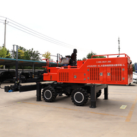 Machine de nivellement laser pour béton, rotation à 360 degrés, flèche télescopique pour le nivellement de dalles sur de larges surfaces, travaux de construction