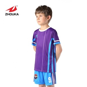 Wholesale custom sublimation quick dry soccer wear uniform design fashion kids Portugal soccer shirts - Product Image 3