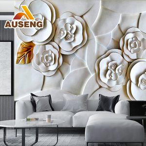 Vendita calda immagine enorme carta <span class=keywords><strong>da</strong></span> parati 3d carta <span class=keywords><strong>da</strong></span> parati soffitto foresta carte <span class=keywords><strong>da</strong></span> parati 3d palma verde - Product Image 3