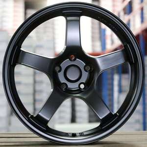 <span class=keywords><strong>Jantes</strong></span> de voiture en stock 15 16 17 <span class=keywords><strong>18</strong></span> <span class=keywords><strong>pouces</strong></span>, design concave pour voitures de luxe, <span class=keywords><strong>jantes</strong></span> en alliage d'aluminium noires pour voitures de course - Product Image 3