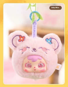 Trois petits sacs en laine douze animaux du zodiaque boîte aveugle en peluche mignon trois séries poupée à la mode jouer boîte aveugle - Product Image 6