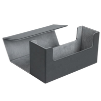 Boîtes de rangement en cuir personnalisées pour 200 cartes, boîtes de jeu de cartes en cuir, boîte de jeu de cartes à collectionner Yugioh, boîte de jeu de cartes de tarot