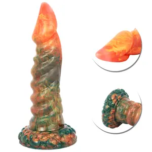 Geeba 21cm Soft Silicone Sex Toys Men Cock Female Adults Realistic Dildo Suction Cup Realistic Sex Toys for Women Sexual Dildos