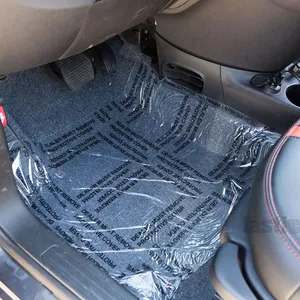 'El distribuidor debe quitar' 4 mil alfombrillas adhesivas para coche película protectora de plástico 24 "x 200 'cada 24"