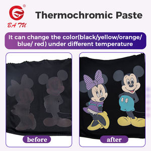 Thermo chromer schwarzer Siebdruck auf Wasserbasis für Tinte für Gewebe für textile Oberflächen pasten - Product Image 3