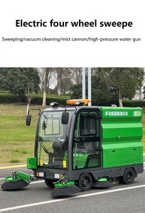 Driving Type Road Industrial All Closed Cab <b>Floor</b> Street <b>Cleaning</b> <b>Machine</b> Ride on Road <b>Floor</b> - Product Image 3