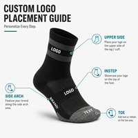 Chaussettes de sport personnalisées pour la course à pied, respirantes, en maille tricotée, pour hommes et femmes, chaussettes de basket-ball