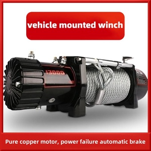 3000lbs 24V thép tời điện cho 4x4 off-road xe phát hiện điều khiển từ xa Bộ dụng cụ khác dây tời xe phát hiện điện - Product Image 5