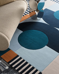 Premium Designer Hand-Tufted Wool Carpet 100% New Zealand Wool Custom Handmade Luxury <b>Rug</b> with Fire-Resistant Durable Finish - Product Image 1