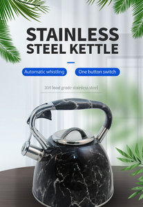 Bollitore Fischietto in Acciaio Inossidabile all'Ingrosso con Manico in Bachelite Effetto Marmo <span class=keywords><strong>per</strong></span> Fornelli a <span class=keywords><strong>Induzione</strong></span>, <span class=keywords><strong>Teiera</strong></span> <span class=keywords><strong>per</strong></span> Acqua - Product Image 6