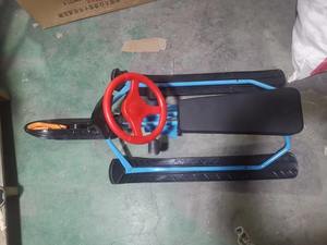 Traîneau de course de neige, planche de curseur de traîneau de Ski <span class=keywords><strong>avec</strong></span> deux freins et <span class=keywords><strong>volant</strong></span>, cadre en acier Durable, vélo de piste de neige - Product Image 6