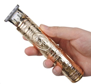 เครื่องเล็มผมไฟฟ้าชาร์จผ่าน USB ได้,ปัตตาเลี่ยนหนวดเคราเครื่องเล็มจักรพรรดิตัดผมไร้สายแบบพกพา - Product Image 4