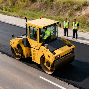 1 tonne 2 tonnes 3 tonnes pas cher con Ruction Machine Tandem Asphalt Compactor Roller à vendre - Product Image 5