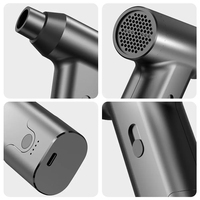Souffleur d'air électrique sans fil haute vitesse 110000 tr/min, dépoussiéreur portable turbo pour séchage de voitures et ordinateurs