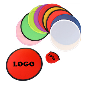 Ensemble de ventilateurs pliables en forme de disque volant avec sac pour les sports de plein air, design pliable pratique, idéal pour les cadeaux promotionnels d'entreprise - Product Image 1