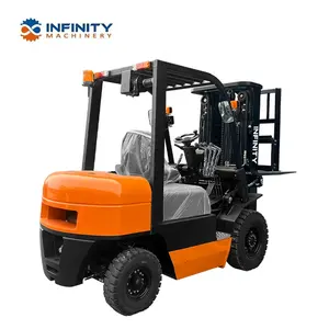 Hot Sale 4wd Outdoor CPC15 CPC20 CPC25 New Diesel Semi Self-Lifting Forklift Diesel Forklift 2.5 Ton