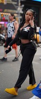 2025 femmes décontracté hiver deux pièces rue ensembles imprimé pantalons et hauts courts coupe ajustée en gros vêtements personnalisés