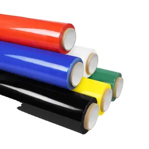 Stretch Wrapping Film Colored winding stretch film for Packaging can be customized