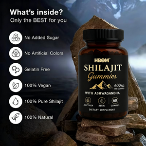 Gomitas <span class=keywords><strong>de</strong></span> Shilajit OEM ODM, <span class=keywords><strong>Aceite</strong></span> <span class=keywords><strong>de</strong></span> <span class=keywords><strong>Semilla</strong></span> Negra, Ashwagandha, Vitaminas C y D3, Gomitas <span class=keywords><strong>de</strong></span> Extracto <span class=keywords><strong>de</strong></span> Shilajit, Suplemento <span class=keywords><strong>de</strong></span> Shilajit Puro del Himalaya - Product Image 4