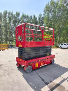 Plataforma Elevadora de Tijera Autopropulsada de <span class=keywords><strong>10m</strong></span> 12m 14m, 320kg, Plataforma de Trabajo Aérea, Mesas Elevadoras Eléctricas, Elevador Hidráulico de Tijera para Almacén - Product Image 2