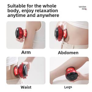 Masseur de ventouses à chauffage électrique-Soulagement de la douleur, récupération de la fatigue de Guasha - Product Image 5