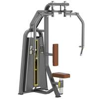 Machine de musculation professionnelle à charge par poulie pour exercices de pectoraux (fly pectoral, press pectorale), poulies Pearl Delt et exercices de détente dorsale