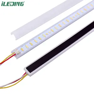 Led manyetik Troffer ışık güçlendirme kiti lineer şerit süpermarket fikstür 2FT 25W ayarlanabilir CCT