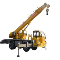 Fabricants de grues de camion 3 tonnes 4 tonnes 5 tonnes 6 tonnes 8 tonnes 10 tonnes 16 tonnes grue mobile de camion à vendre