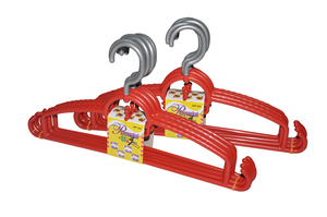 Cintres pliants les plus vendus en gros cintres en plastique blanc pour bébés et enfants fabriqués en plastique PP inoffensif pour une utilisation sûre - Product Image 3