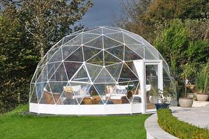 Tenda da festa a cupola 20M tende da pranzo da giardino geodetiche trasparenti per campeggio Glamping <span class=keywords><strong>Luxury</strong></span> 20m House Hotel - Product Image 6