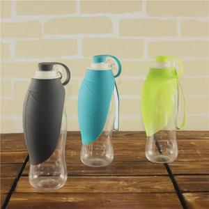 Multiplo-funzionale all'ingrosso Super Design Pet distributore di acqua in Silicone ciotola acqua di stoccaggio bottiglia di viaggio per cani - Product Image 1